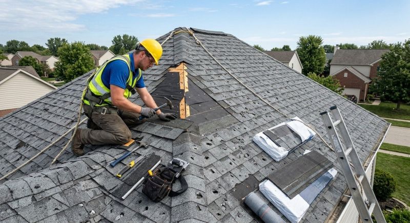 Roof Damage Repair in Berlin Center, OH