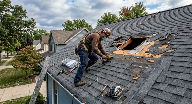 Roof Damage Repair in Lisbon, OH