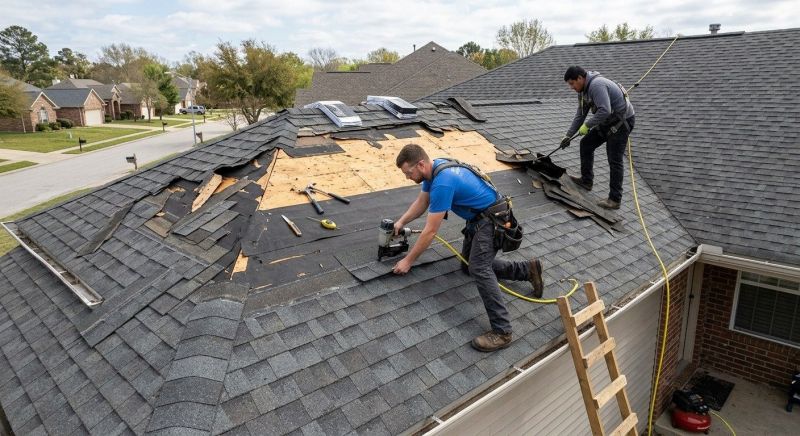 Roof Damage Restoration in Campbell, OH