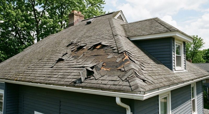 Roof Damage Restoration in Trumbull County, OH