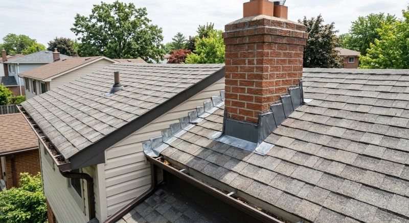 Roof Flashing Installation in Trumbull County, OH