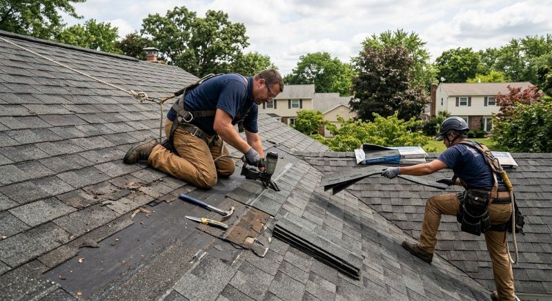 Roof Hail Damage Repair in Mahoning County, OH