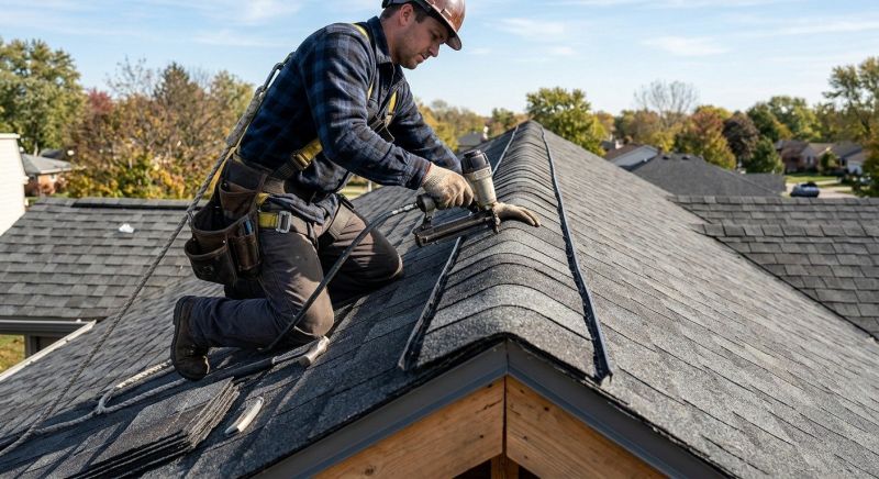 Roof Ridge Repair in Mahoning County, OH