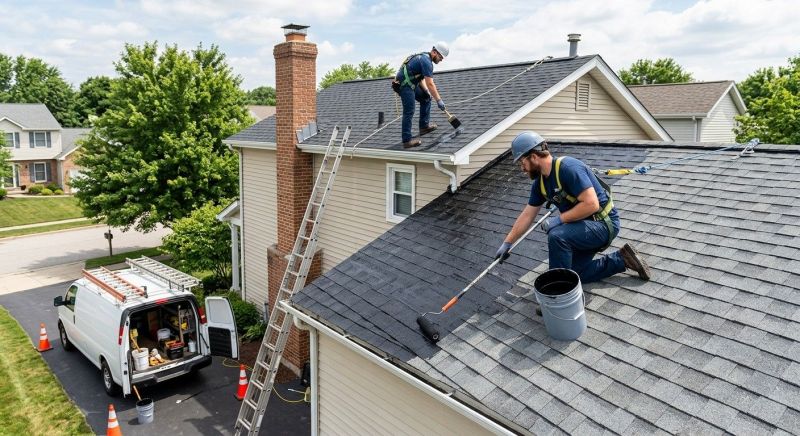 Roof Sealing in Enon Valley, PA