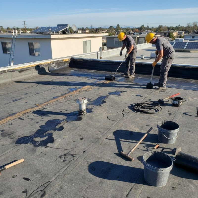 Rubber Roof Repair in Brookfield, OH