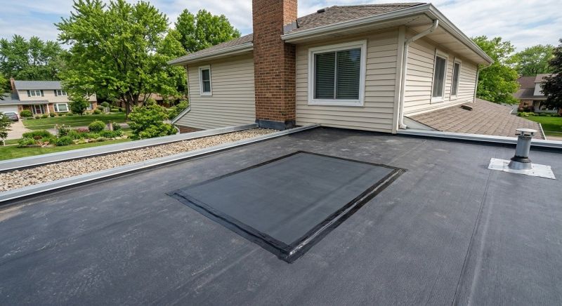 Rubber Roof Repair in Cortland, OH