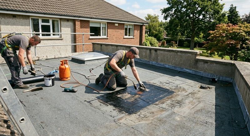 Rubber Roof Repair in Deerfield, OH