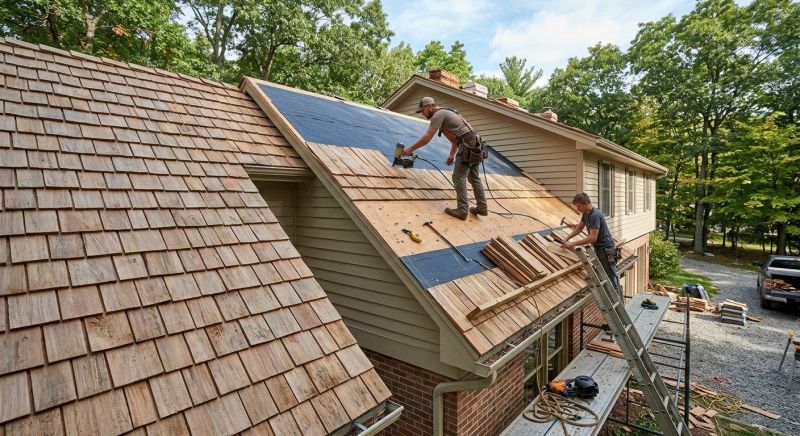 Shake Roof Replacement in Campbell, OH