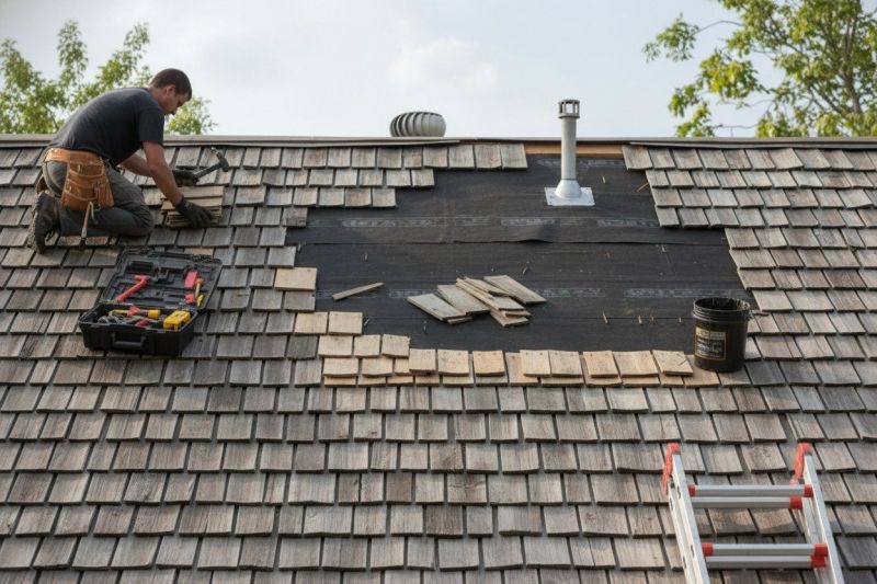 Shake Shingle Repair in Damascus, OH