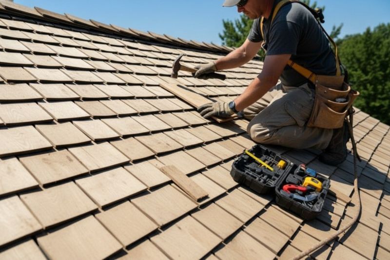 Shake Shingle Repair in Deerfield, OH