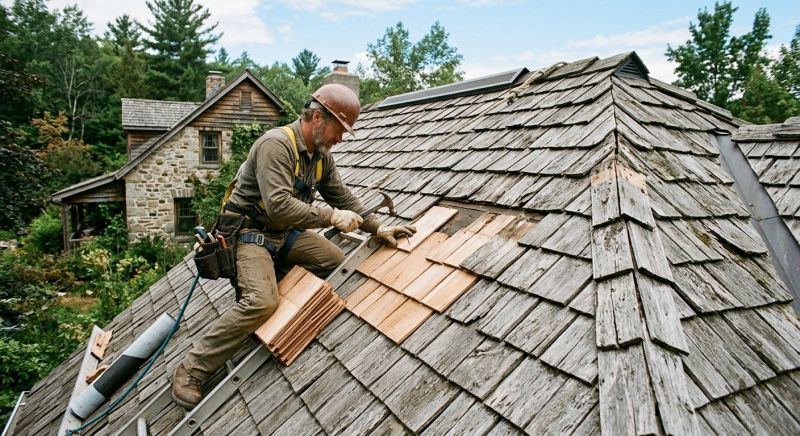 Shake Shingle Repair in Trumbull County, OH