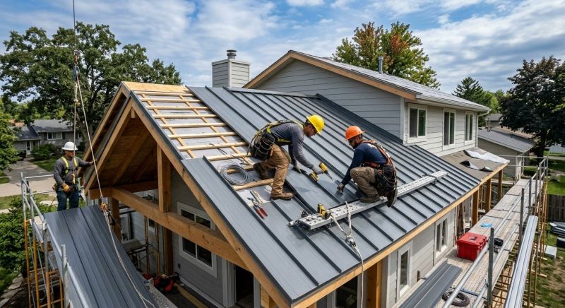 Sheet Roofing Installation in Columbiana County, OH