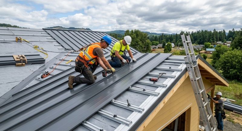 Sheet Roofing Installation in Deerfield, OH