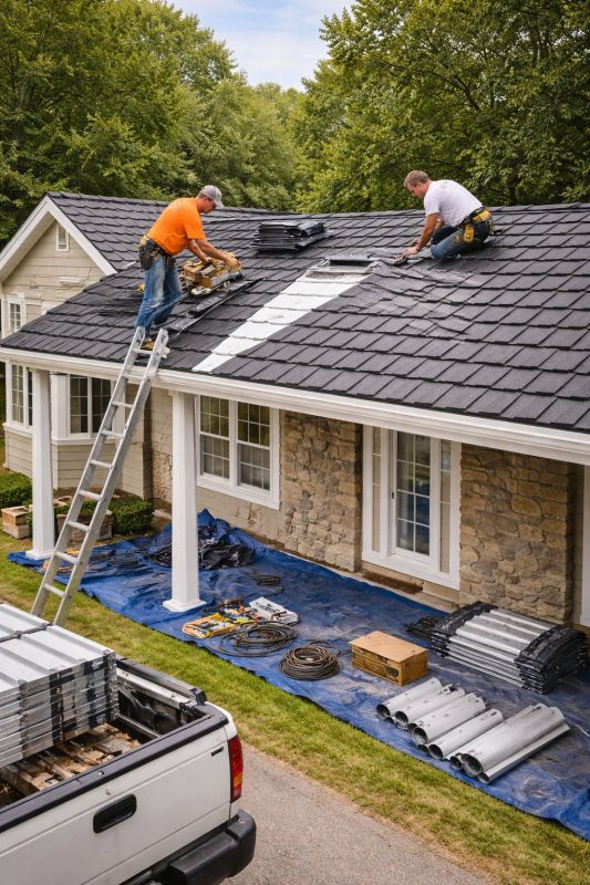 Sheet Roofing Installation in Volant, PA