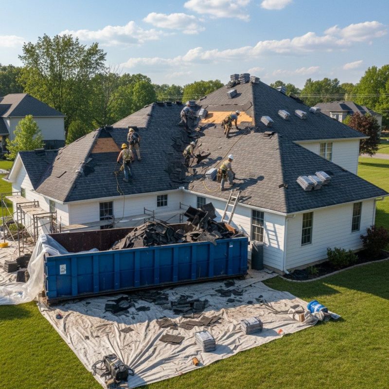 Shingle Roof Replacement in New Middletown, OH