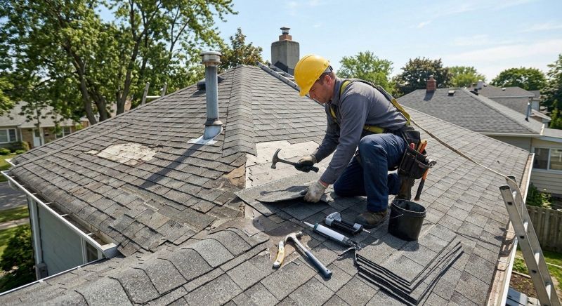 Shingles Repair in Volant, PA
