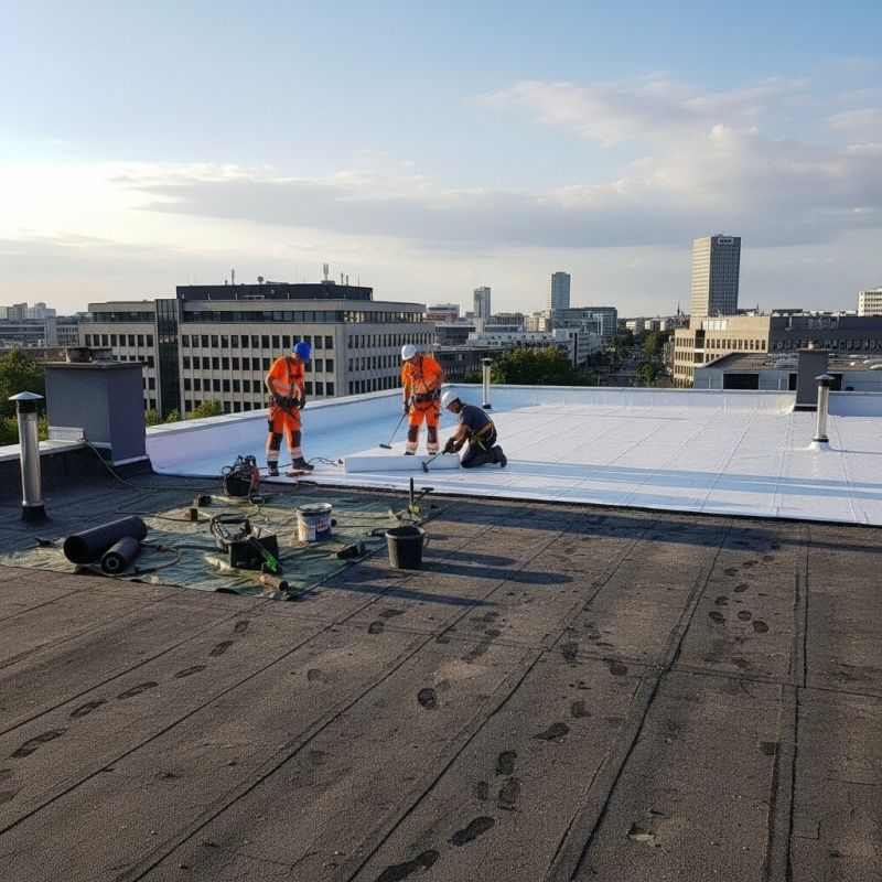 Single Ply Roof Repair in Brookfield, OH