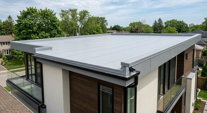 Single Ply Roof Replacement in Brookfield, OH