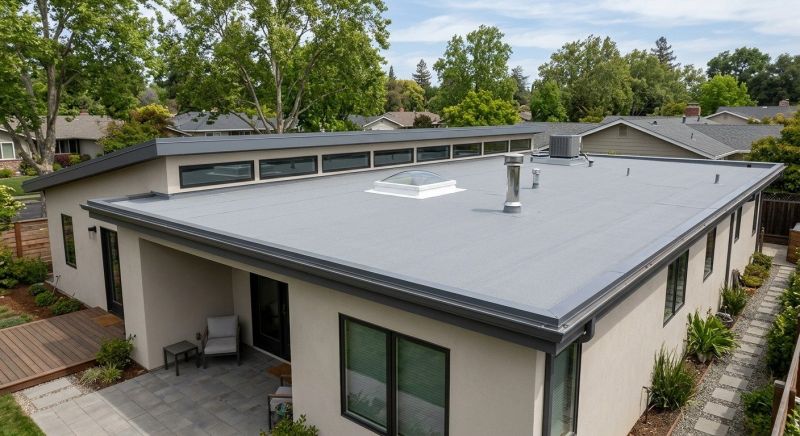 Single Ply Roof Replacement in New Middletown, OH
