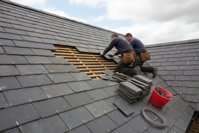 Slate Roof Repair in Campbell, OH