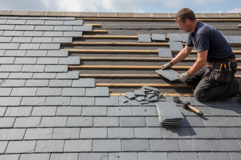 Slate Roof Repair in Warren, OH