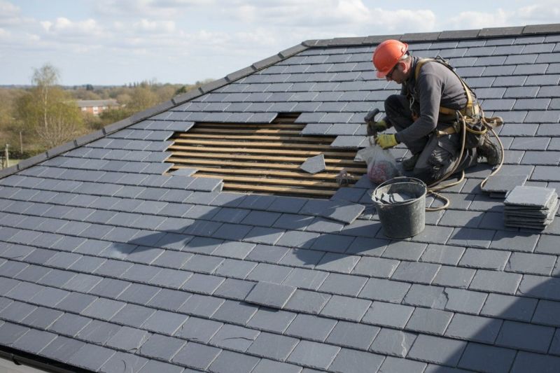 Slate Roof Repair in Warren, OH