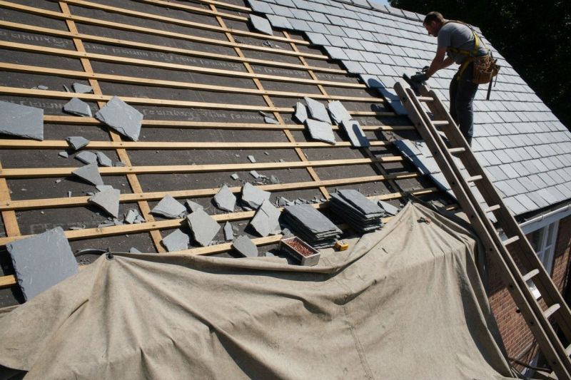 Slate Roof Replacement in Brookfield, OH