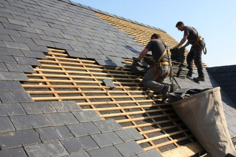 Slate Roof Replacement in Campbell, OH