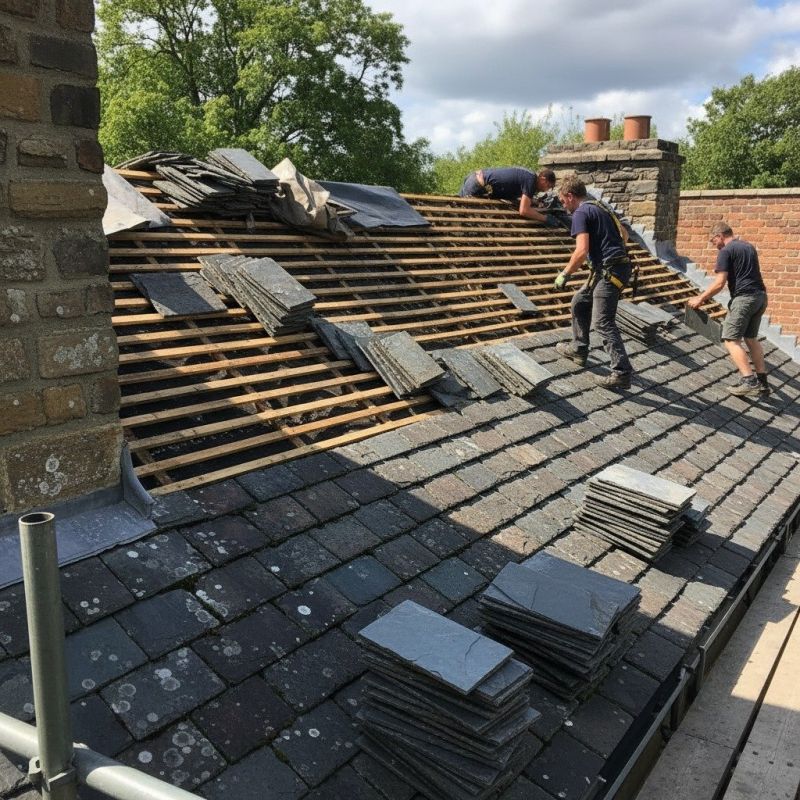 Slate Roof Replacement in Vienna, OH