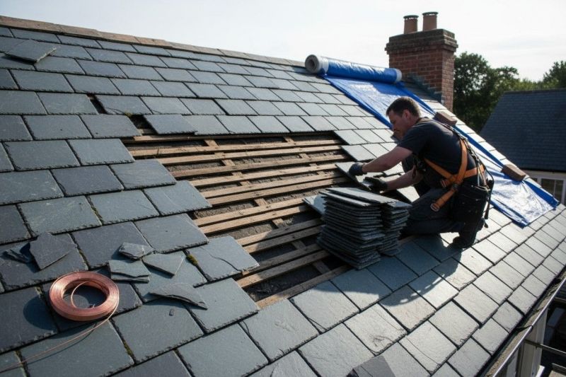 Slate Shingles Repair in Girard, OH