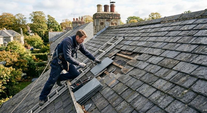 Slate Shingles Repair in Mahoning County, OH