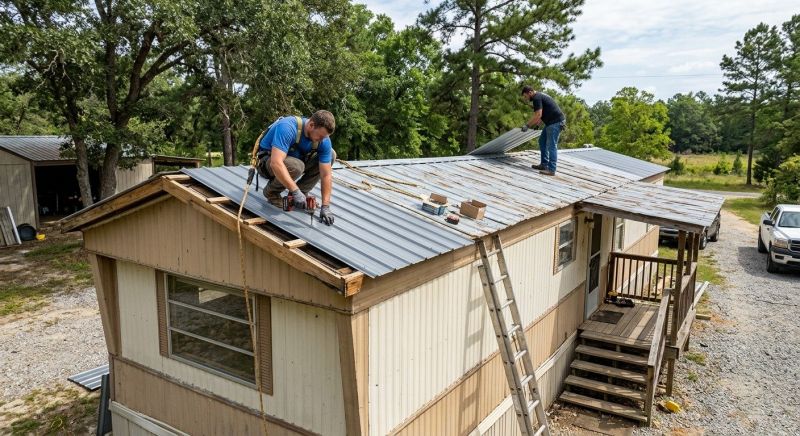 Steel Roof Repair in Mahoning County, OH