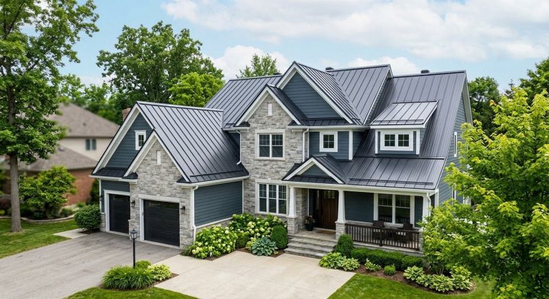 Steel Roof Replacement in Cortland, OH