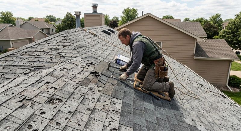 Storm Damage Roof Repair in Trumbull County, OH