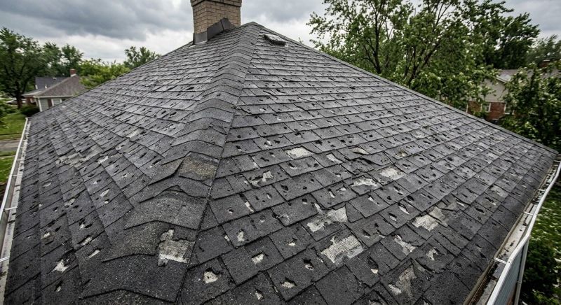 Storm Damage Roof Repair in Warren, OH