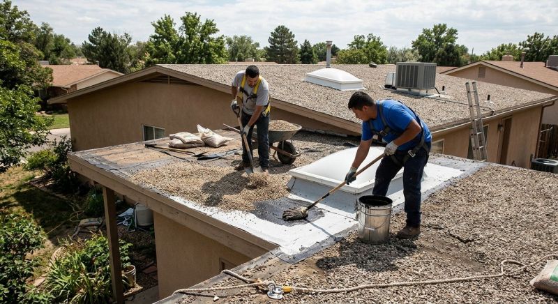 Tar And Gravel Roof Repair in Damascus, OH