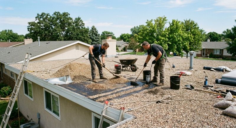 Tar And Gravel Roof Repair in Youngstown, OH