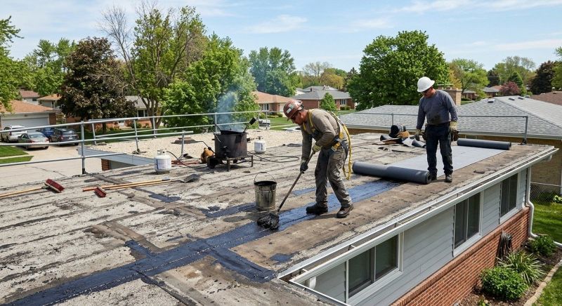 Tar Roof Repair in Beloit, OH