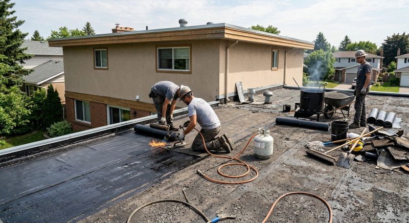 Tar Roof Repair in Beloit, OH