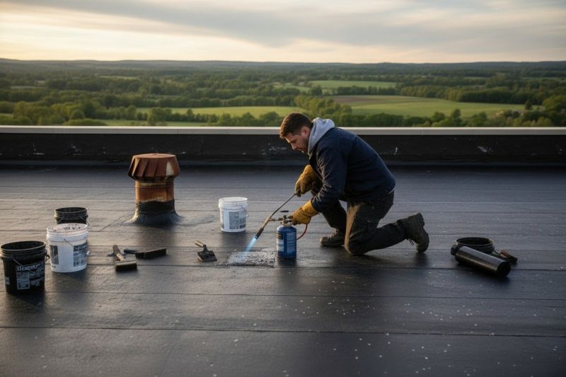 Tar Roof Repair in Hermitage, PA