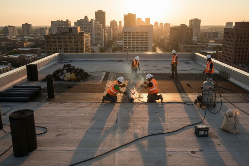 Tar Roof Replacement in Beloit, OH