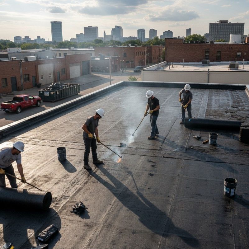 Tar Roof Replacement in Cortland, OH