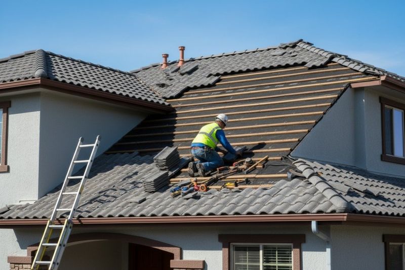 Tile Roof Repair in Lisbon, OH