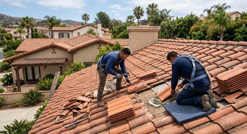 Tile Roof Repair in Lisbon, OH