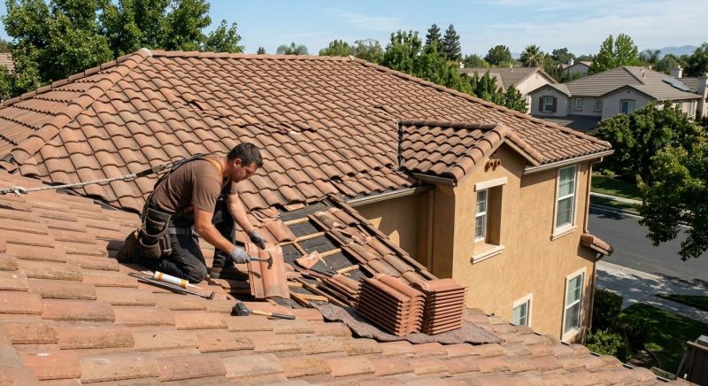 Tile Roof Repair in New Middletown, OH