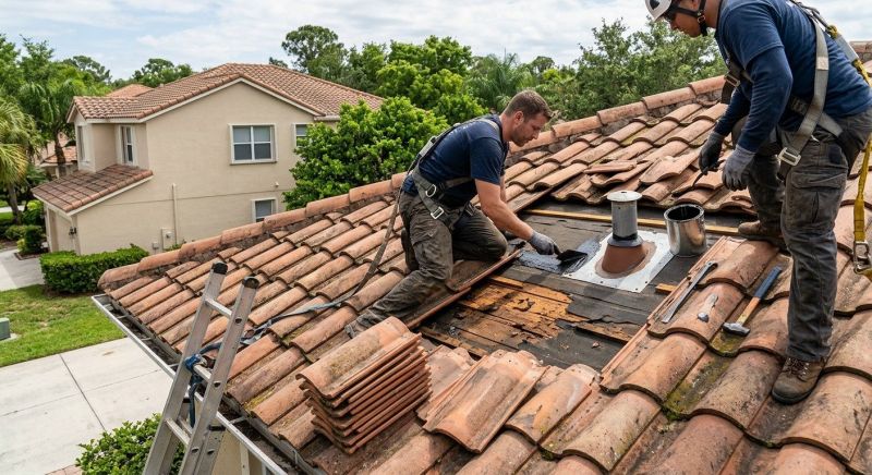 Tile Roof Repair in Salem, OH