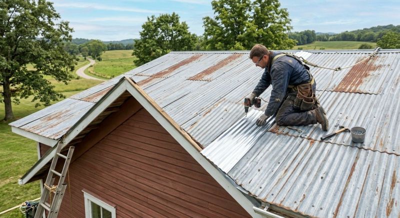 Tin Roof Repair in Mahoning County, OH
