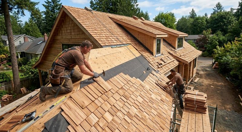 Wood Roofing Installation in Berlin Center, OH