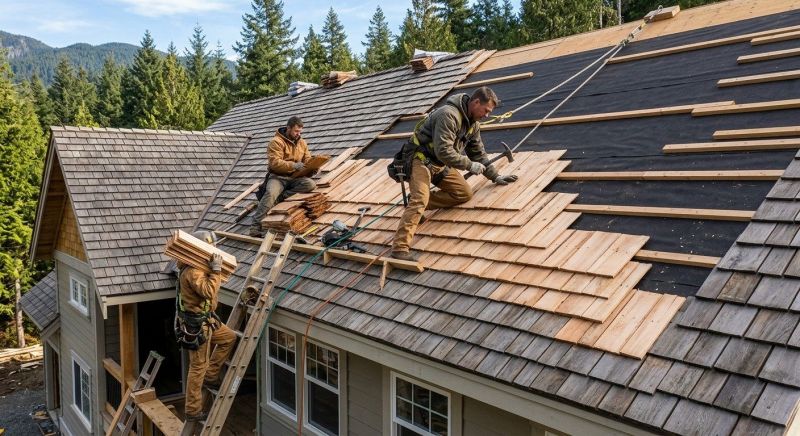 Wood Roofing Installation in Columbiana County, OH