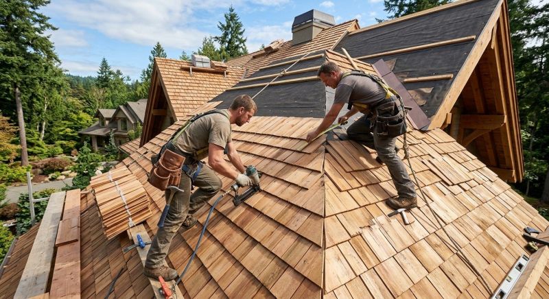Wood Roofing Installation in Damascus, OH